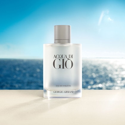 100 ML Giorgio Armani ACQUA DI GIÒ EAU DE TOILETTE - GIFT SET Cofanetto Regalo  1 di 7 