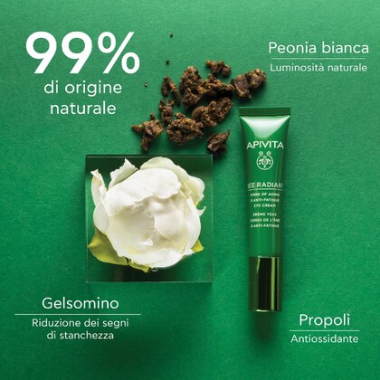 1 PCS Apivita BEE RADIANT Crema Occhi Segni dell'Età e Anti-Fatica  1 di 7 