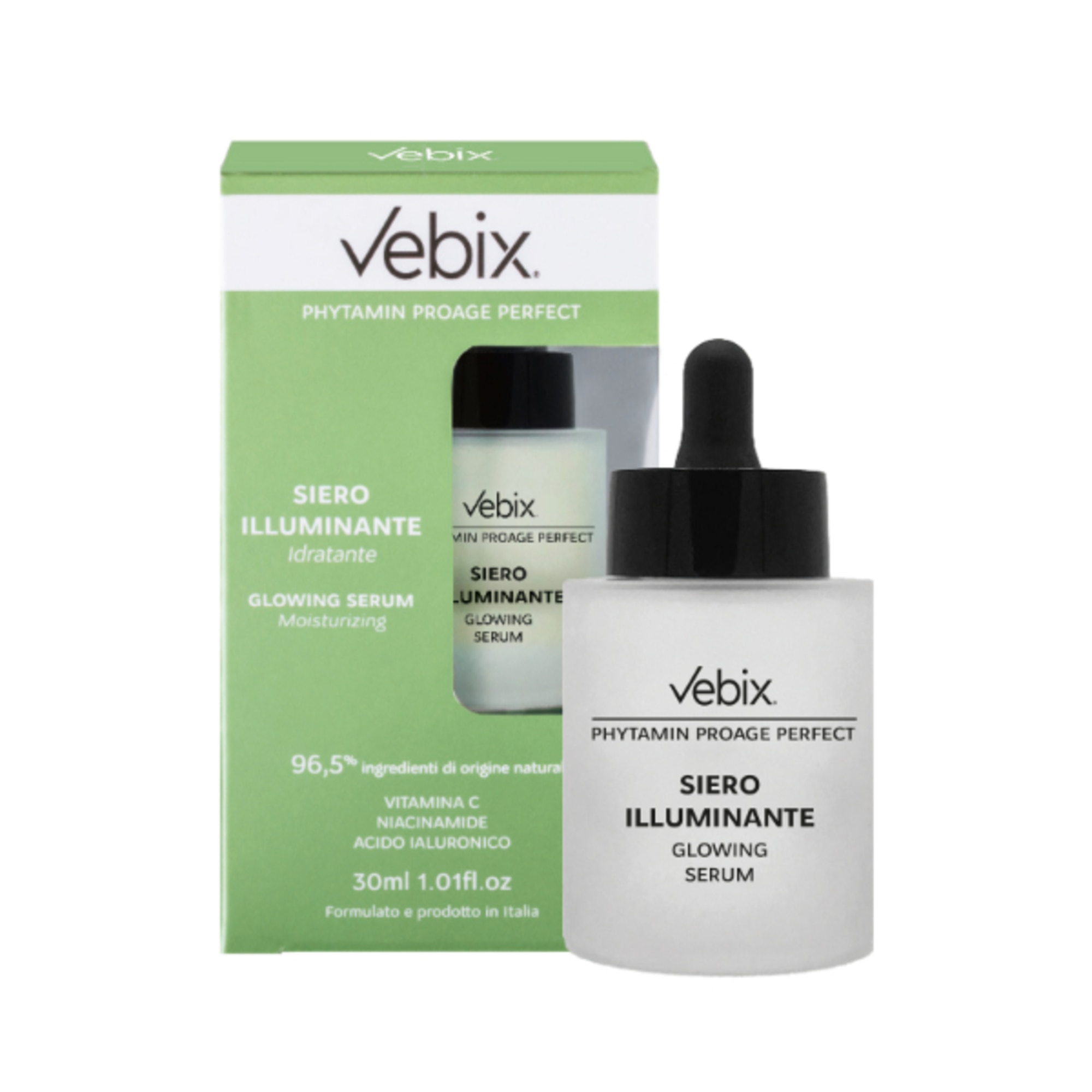 30 ML Vebix PROAGE PERFECT Siero Viso Illuminante 1 di 1