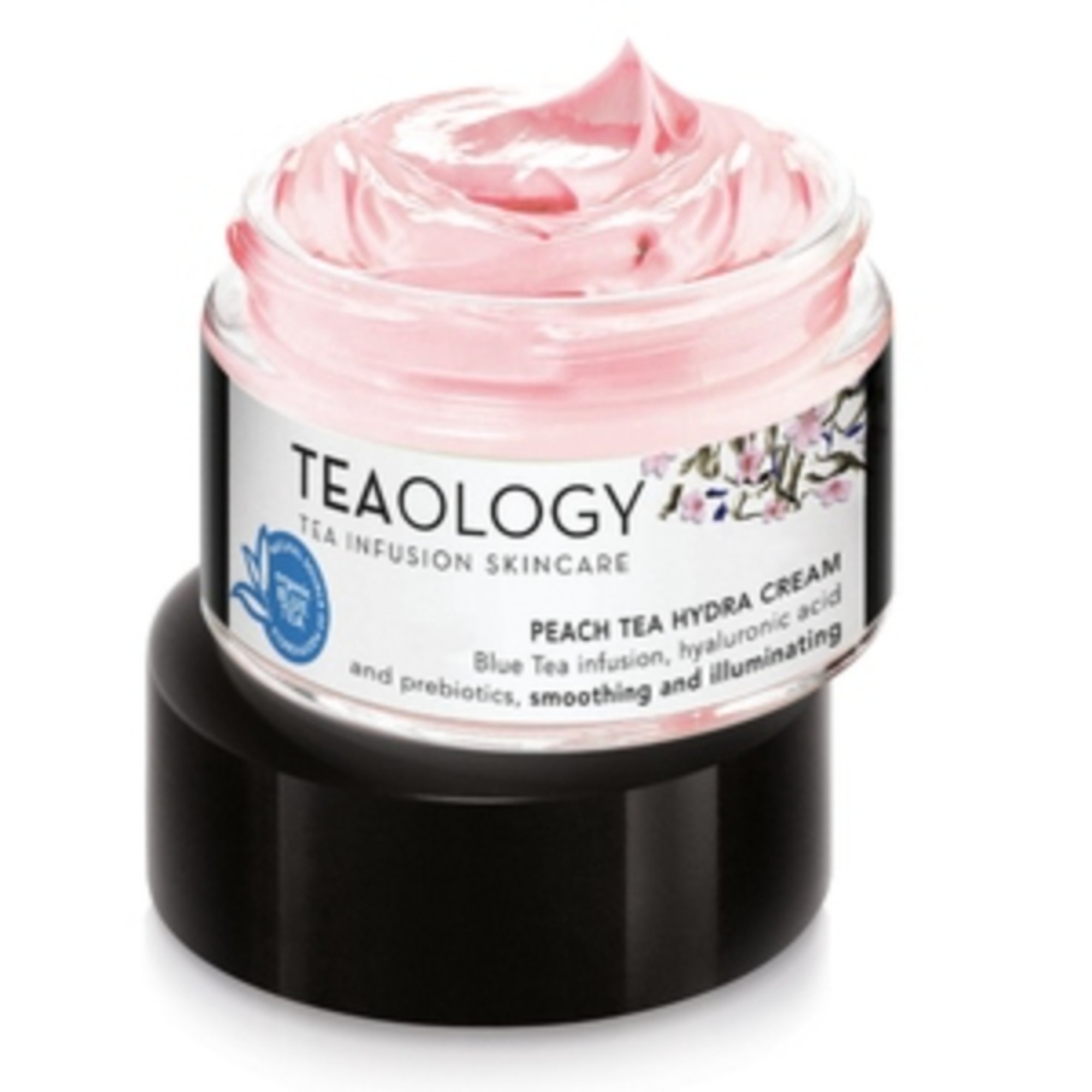 Teaology PEACH TEA HYDRA CREAM Crema idratante per viso e collo con Infuso di Té Blu Bio 1 di 1