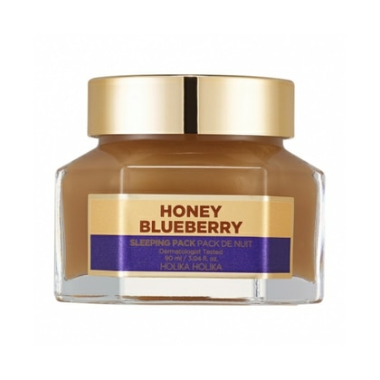 90 ML HOLIKA HOLIKA HONEY SLEEPING PACK (BLUEBERRY) Maschera Viso Notte  1 di 2 