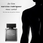 100 ML Narciso Rodriguez FOR HIM MUSC SANTAL Eau De Parfum Intense 2 di 6 Eau De Parfum Intense