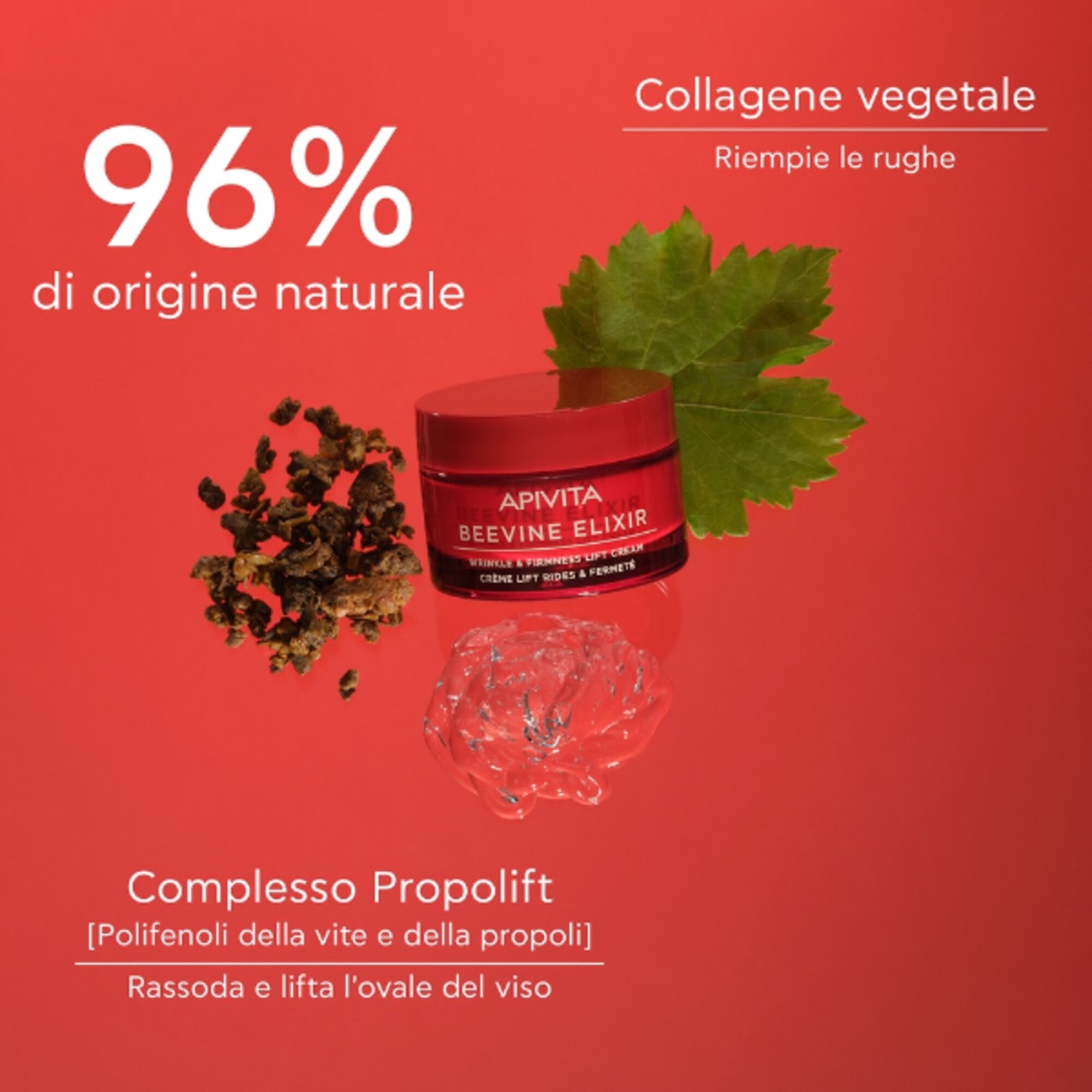 Crema Anti-Rughe Rassodante Liftante - Texture leggera