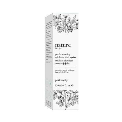 120 ML PHILOSOPHY NATURE IN A JAR Esfoliante Termo Attivo Delicato Con Jojoba  1 di 3 