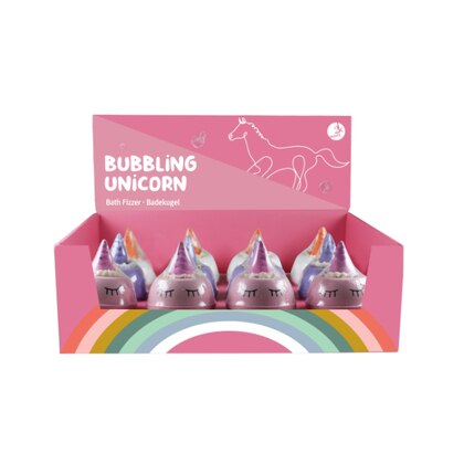 200 G 2K MARKETING BUBBLING UNICORN BATH FIZZER Bomba da Bagno  1 di 4 