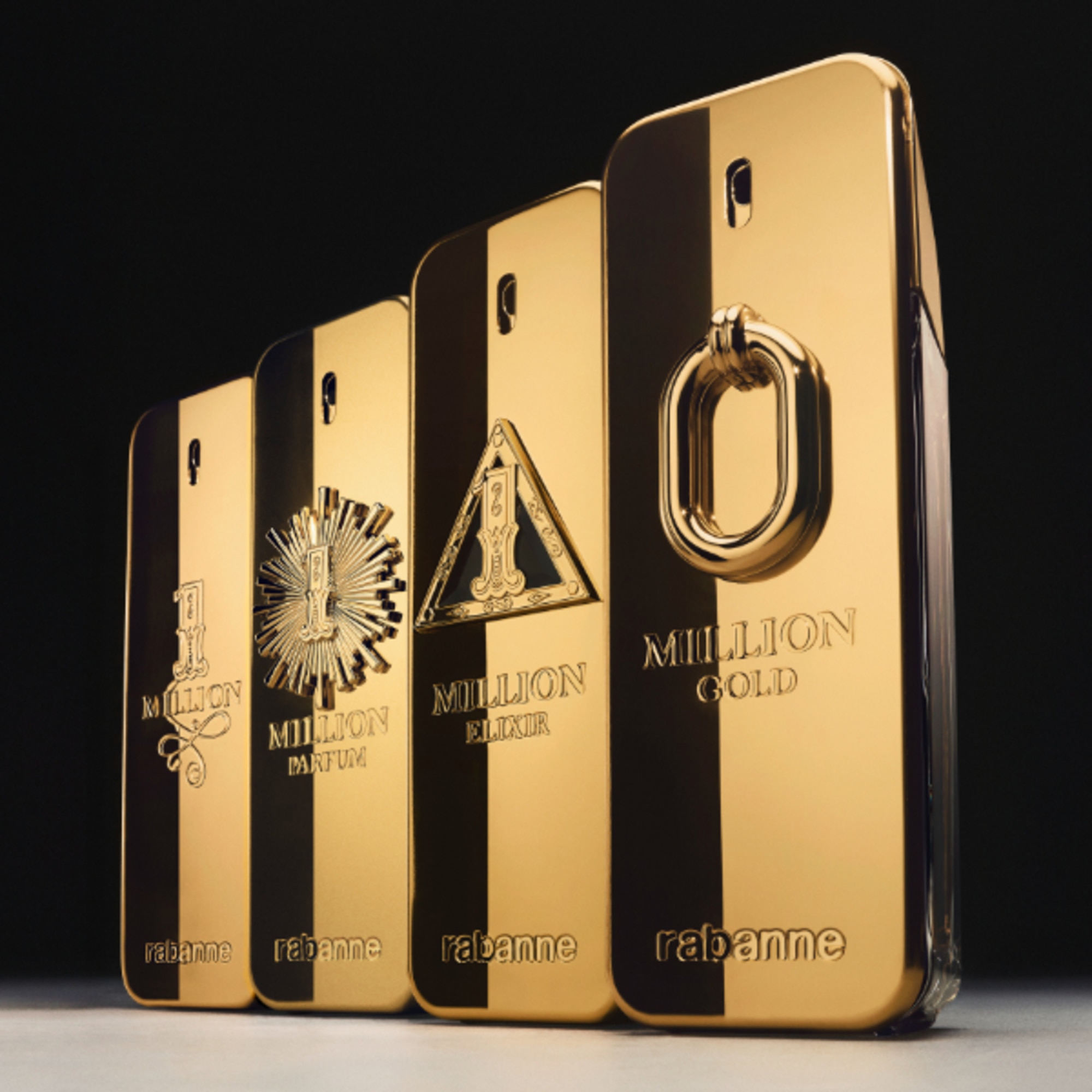 100 ML Rabanne MILLION GOLD Eau De Parfum Intense  1 di 7 