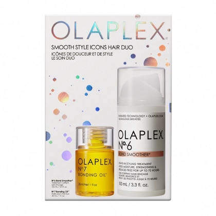 100ml+30ml Olaplex SMOOTH STYLE ICONS HAIR DUO Cofanetto Regalo  1 di 5 