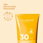 150 ML Clarins CRÈME SOLAIRE JEUNESSE Crema Solare Giovinezza Protezione Alta SPF30 Corpo  4 di 4 Crema Solare Giovinezza Protezione Alta SPF30 Corpo