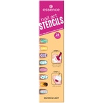 Essence NAIL ART STENCILS Set con Stencil 1 di 3 Set con Stencil
