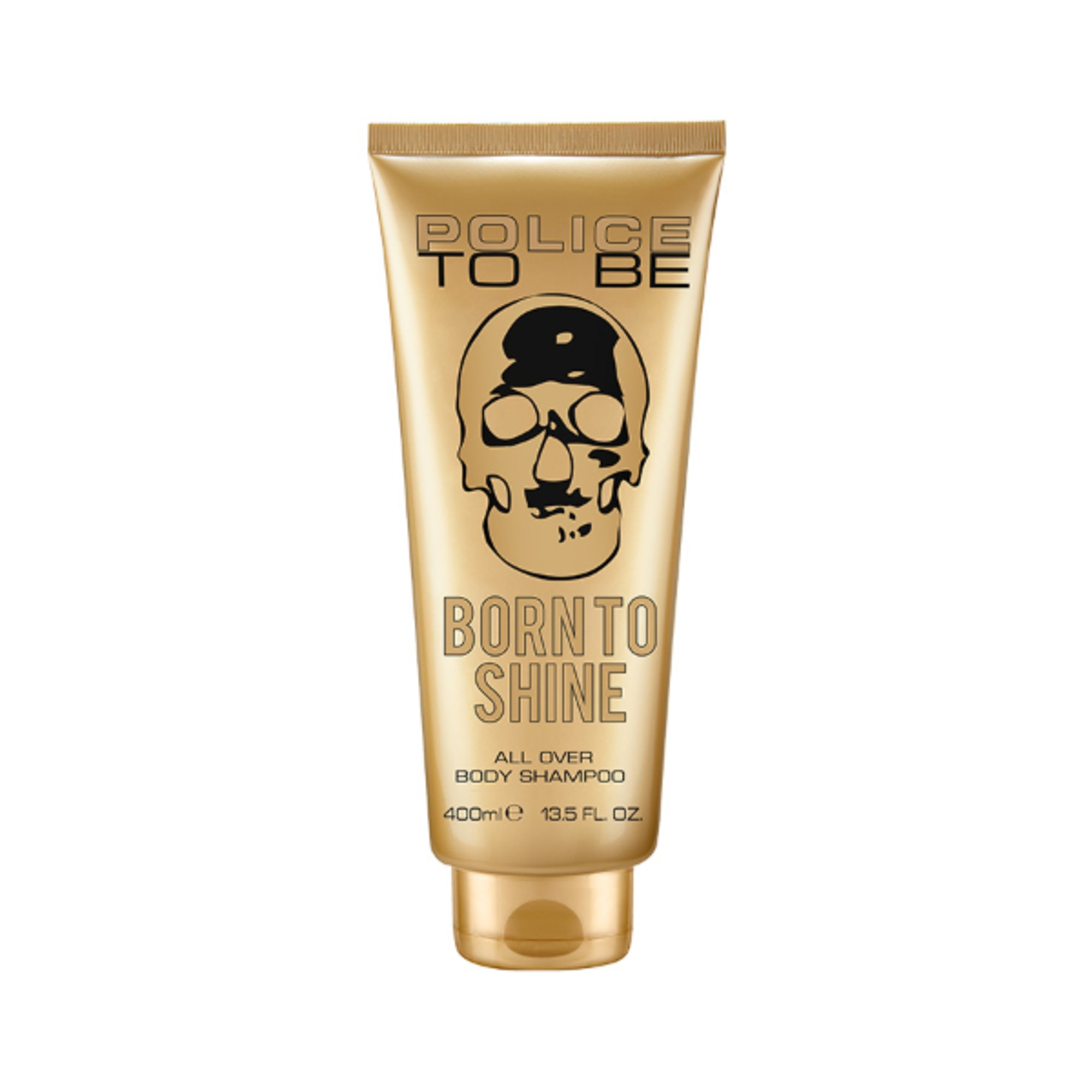 400 ML Police TO BE BORN TO SHINE All Over Body Shampoo 1 di 2