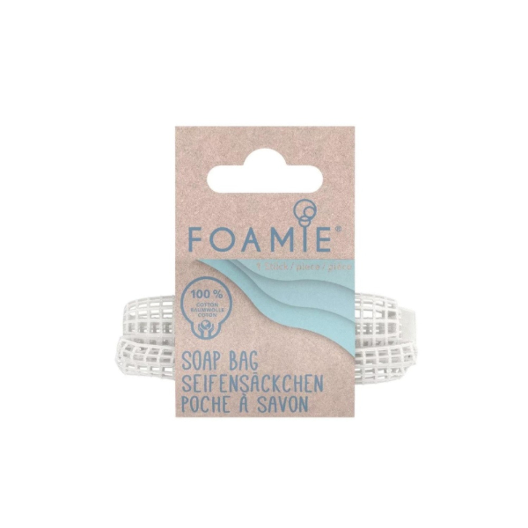 10 G Foamie SOAP BAG Portasapone in Tessuto 1 di 2
