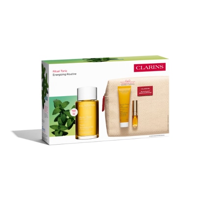 100ml+30ml+1,4ml Clarins RITUALE TONIC Cofanetto Regalo  1 di 4 