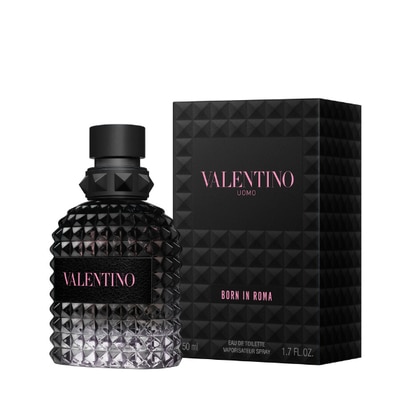 50 ML Valentino BORN IN ROMA UOMO Eau De Toilette  1 di 7 