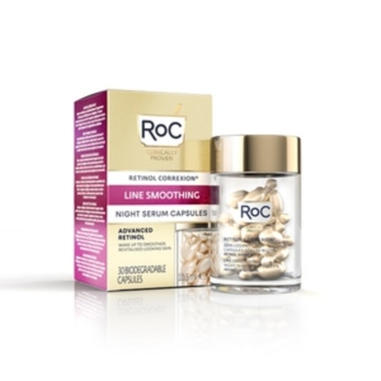 30 CAPS ROC RETINOL CORREXION® LINE SMOOTHING Siero Viso Notte In Capsule  1 di 1 