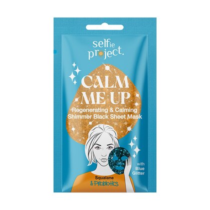 15 ML Selfie Project CALM ME UP Maschera Viso Tessuto  1 di 1 