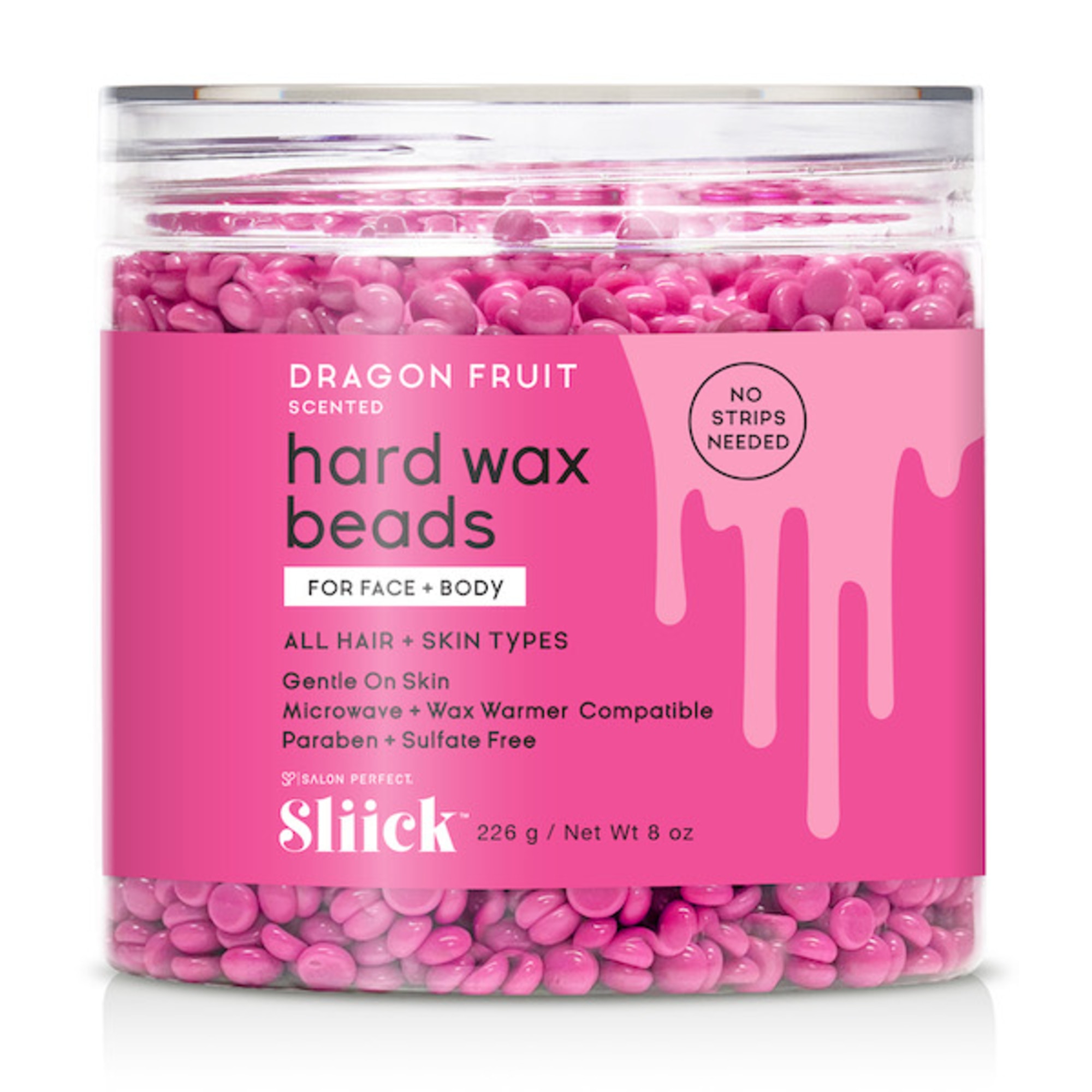 226 G Sliick DRAGON FRUIT HARD WAX BEADS Perle di Cera Dura al Dragon Fruit 1 di 1