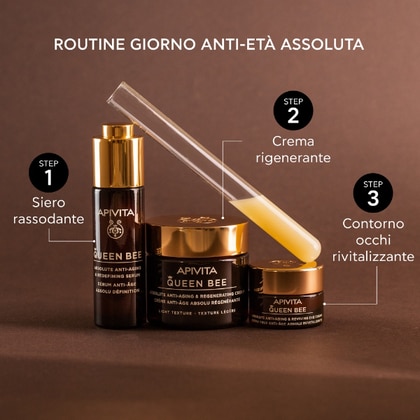 1 PCS Apivita QUEEN BEE Absolute Anti-Aging & Redefining Serum  1 di 7 