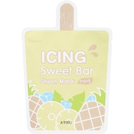 21 G A'PIEU ICING SWEET BAR SHEET MASK Maschera in Tessuto Iluminante all'Ananas e Mango  1 di 2 