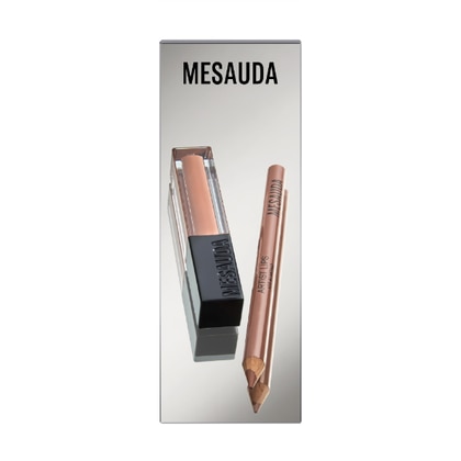 1,14g+5ml Mesauda GLOSSY GLAM LIP KIT Cofanetto Regalo  1 di 5 