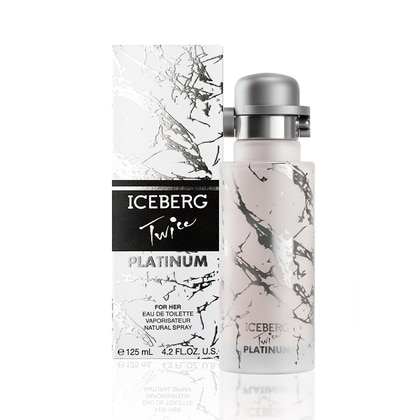 125 ML Iceberg TWICE PLATINUM Eau De Toilette  1 di 3 