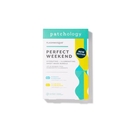 153 G Patchology PERFECT WEEKEND Hydrating + Illuminating Sheet Mask Bundle  1 di 3 