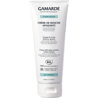 200 G Gamarde CREME DE DOUCHE APAISANTE Doccia Schiuma Nutriente  1 di 1 