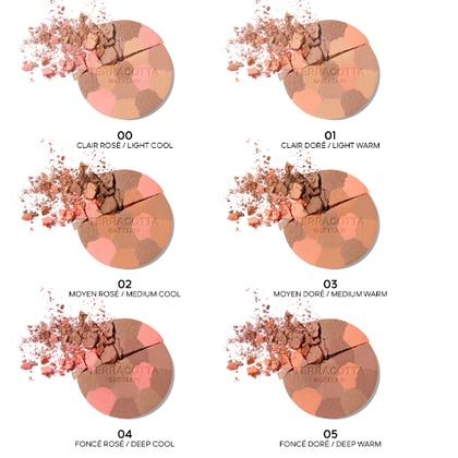  Guerlain TERRACOTTA La Poudre Éclat Bonne Mine Naturell - Ricarica  1 di 3 