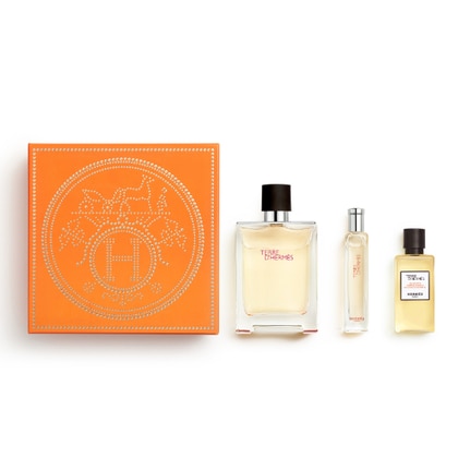 100ml+15ml+40ml Hermès COFANETTO TERRE D'HERMES, EAU DE TOILETTE Cofanetto Regalo  1 di 3 