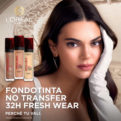  L'Oréal Paris FONDOTINTA LIQUIDO INFAILLIBLE 32H FRESH WEAR Fondotinta  1 di 3 