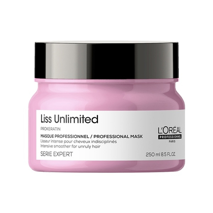 250 ML L'Oreal Professionnel LISS UNLIMITED Maschera Disciplina  1 di 1 