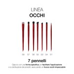Diego dalla Palma PENNELLO PROFESSIONALE Pennello Occhi Piatto 2 di 3 Pennello Occhi Piatto
