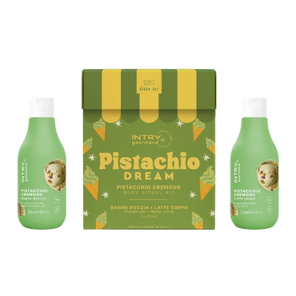  Intra PISTACCHIO CREMOSO SCENTED BODY KIT Cofanetto Regalo  1 di 2 
