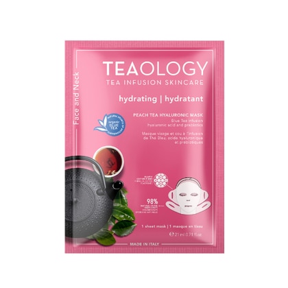 21 ML Teaology PEACH TEA MASCHERA IDRATANTE Maschera Viso  1 di 1 