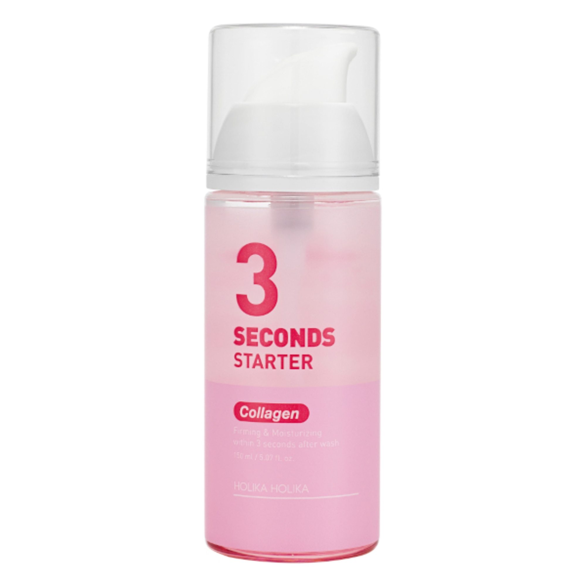 150 ML HOLIKA HOLIKA 3 SECONDS STARTER - COLLAGEN Siero Viso 1 di 1