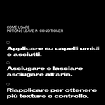 50 ML Sebastian POTION 9 Leave in Cream - Trattamento per Capelli Luminosi 5 di 8 Leave in Cream - Trattamento per Capelli Luminosi