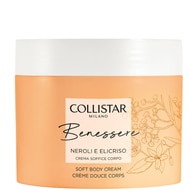 200ML Collistar BENESSERE NEROLI E ELICRISO Crema Soffice Corpo  1 di 2 