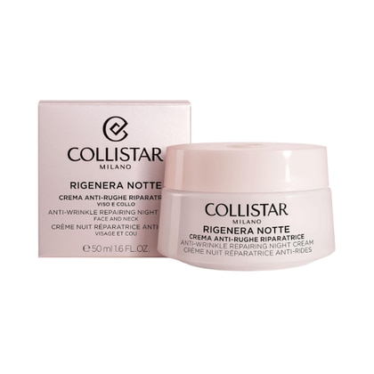 50 ML Collistar RIGENERA NOTTE Crema Anti-Rughe Riparatrice Viso e Collo  1 di 3 