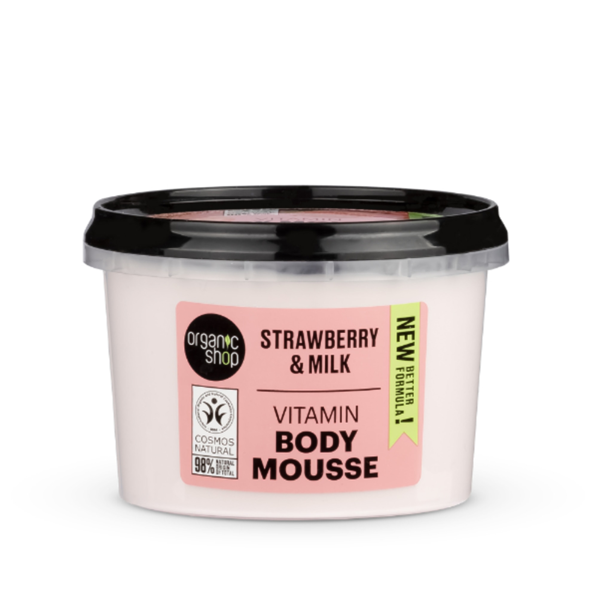 Organic Shop MOUSSE CORPO Fragole E Yoghurt 1 di 3