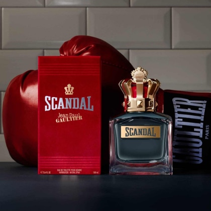 50 ML Jean Paul Gaultier SCANDAL POUR HOMME Eau De Toilette  1 di 6 