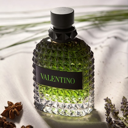 100 ML Valentino BORN IN ROMA GREEN UOMO Eau De Toilette  1 di 6 