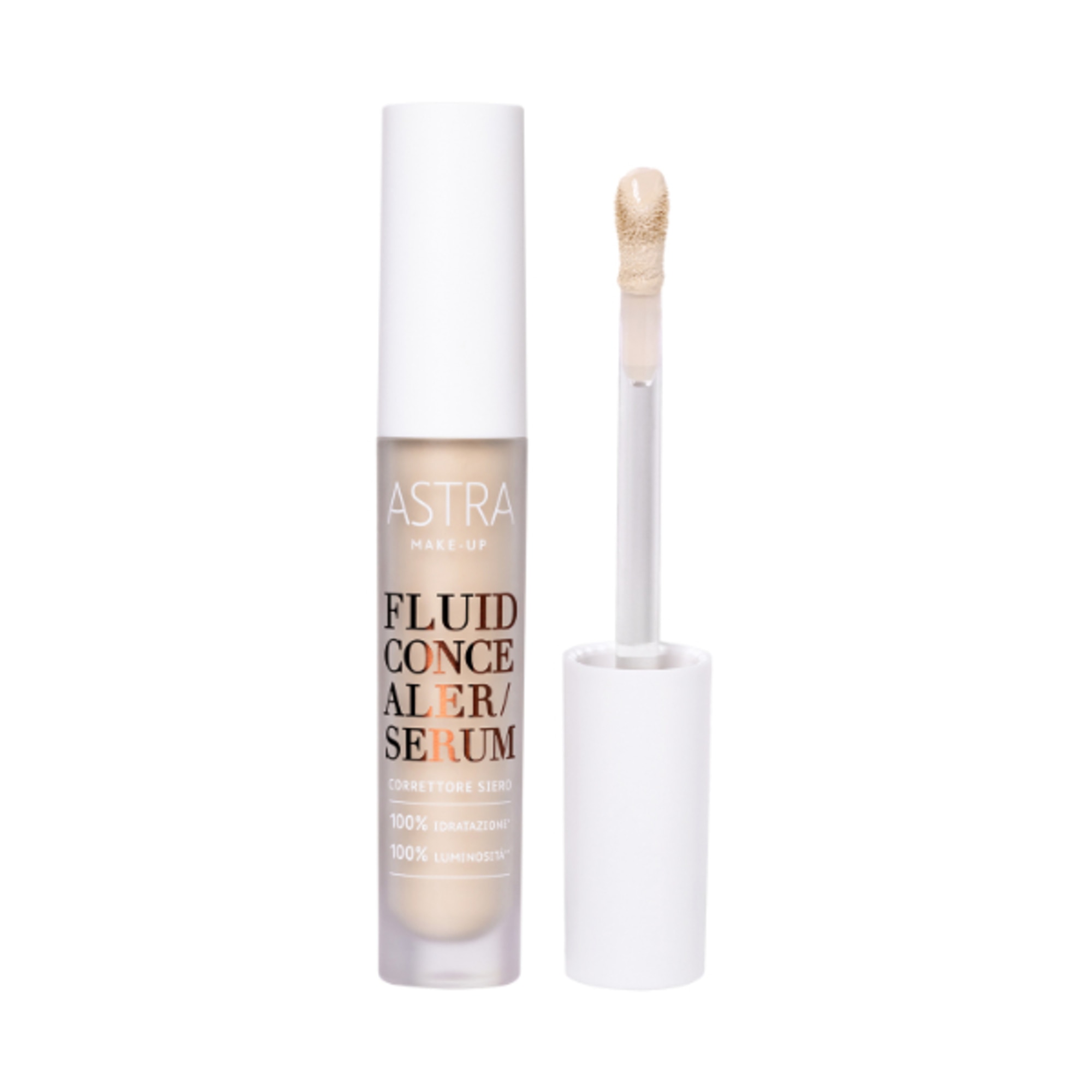 ASTRA MAKE-UP FLUID CONCEALER SERUM Correttore Siero 1 di 5