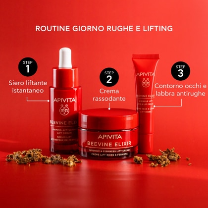 30 ML Apivita BEEVINE ELIXIR Siero Anti-Rughe Rassodante Liftante  1 di 7 