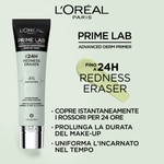 30 ML L'Oréal Paris PRIME LAB 24H REDNESS ERASER Primer 3 di 3 Primer