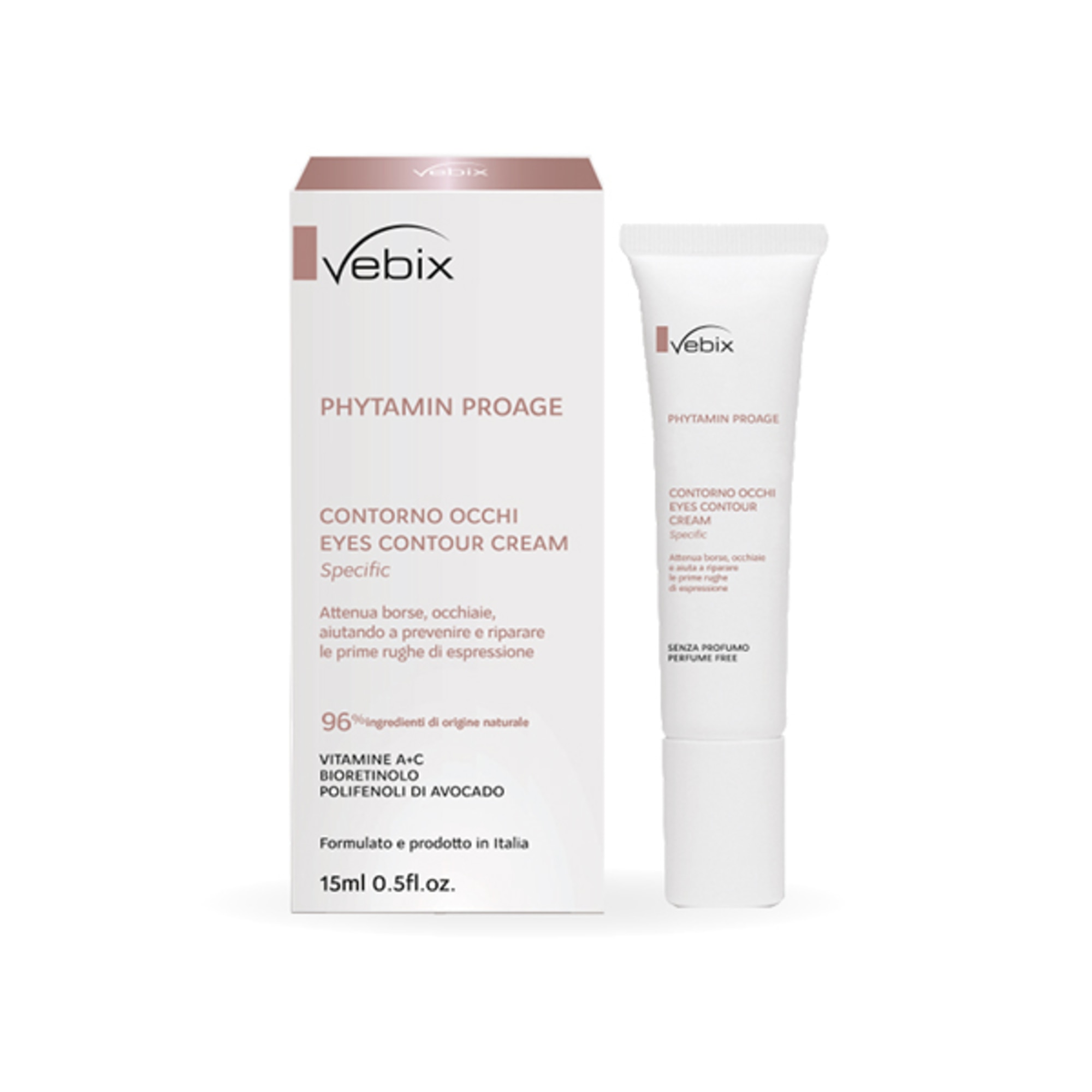 15ml Vebix PHYTAMIN PROAGE Contorno Occhi e Labbra 1 di 1