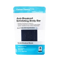  Carbon Theory ANTI-BREAKOUT EXFOLIATING BODY BAR Detergente Solido Corpo Esfoliante con Carbone e Olio di Tea Tree  1 di 2 