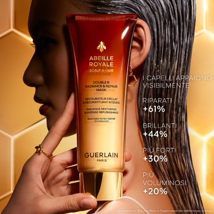 200 ML Guerlain ABEILLE ROYALE Double R Radiance & Repair Mask  1 di 8 