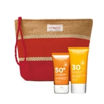 50ml+75ml Clarins ROUTINE PROTEZIONE SOLARE ANTI-ETÀ Cofanetto Regalo 2 di 4 Cofanetto Regalo