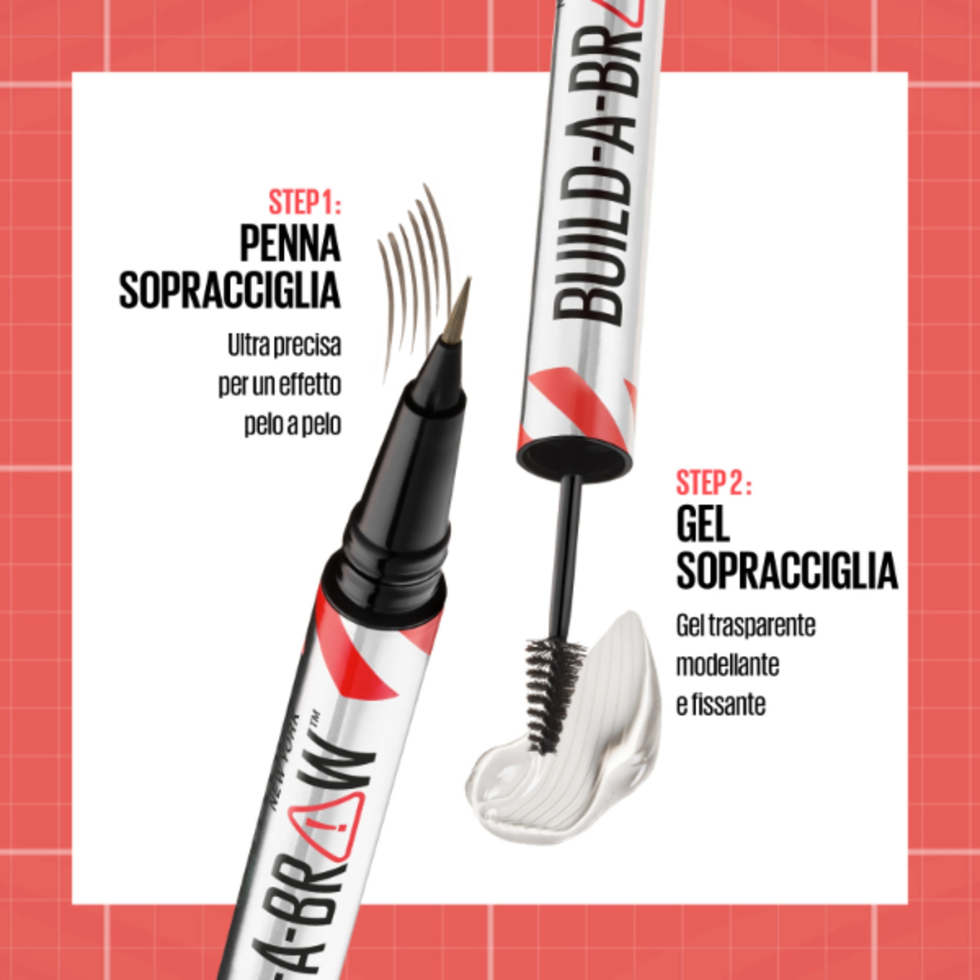 Penna Sopracciglia e Gel Fissante