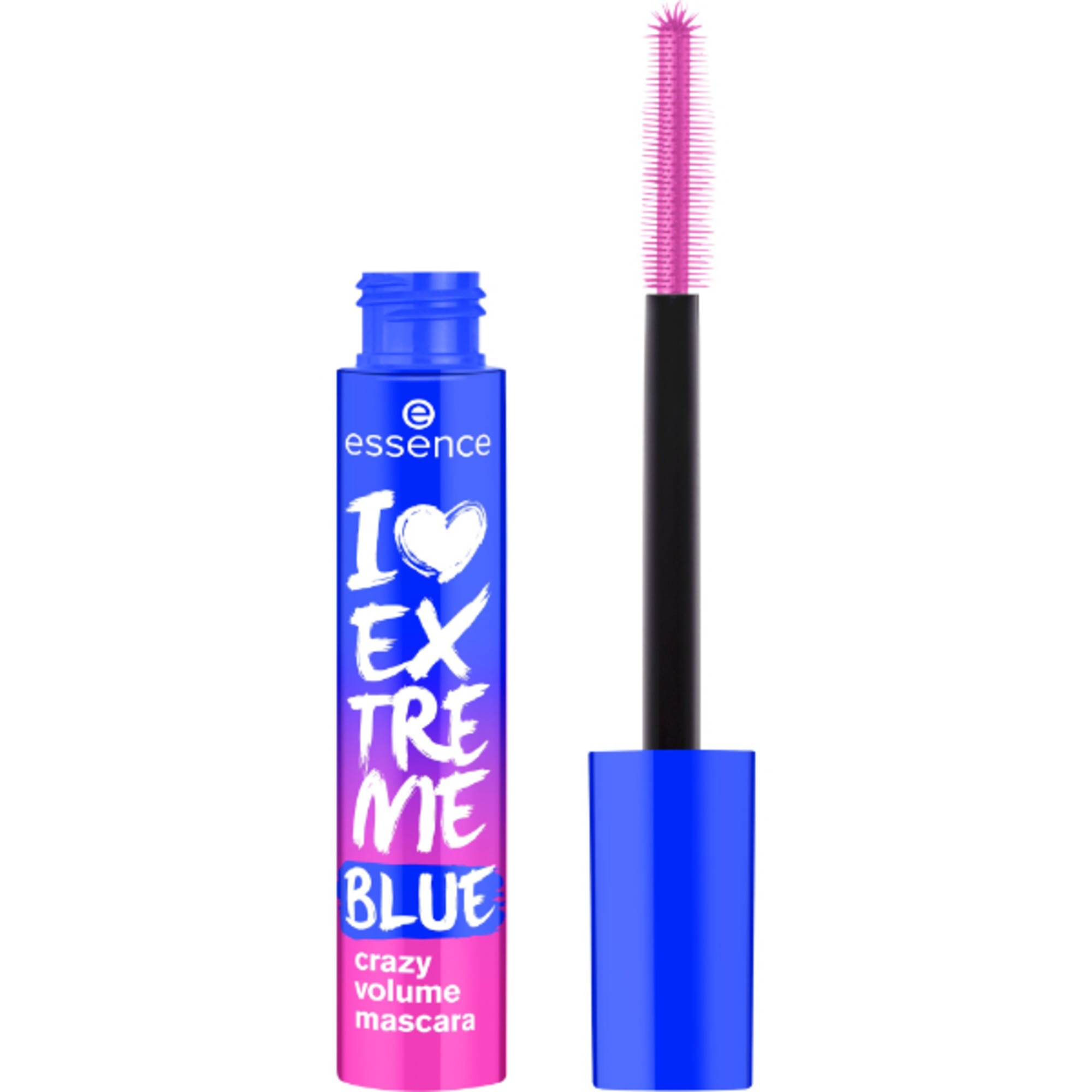 Essence I LOVE EXTREME BLUE Crazy Volume Mascara 1 di 3