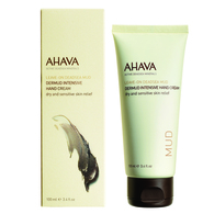 100 ML Ahava LEAVE-ON DEADSEA MUD Dermud Intensive Hand Cream 